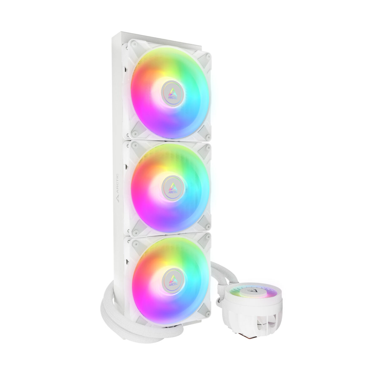 Arctic Liquid Freezer III Pro 420 A-RGB (White)  improved AIO CPU Water Cooler 1700,1851,AM4,AM5 - Arctic 2.35.64.03.040