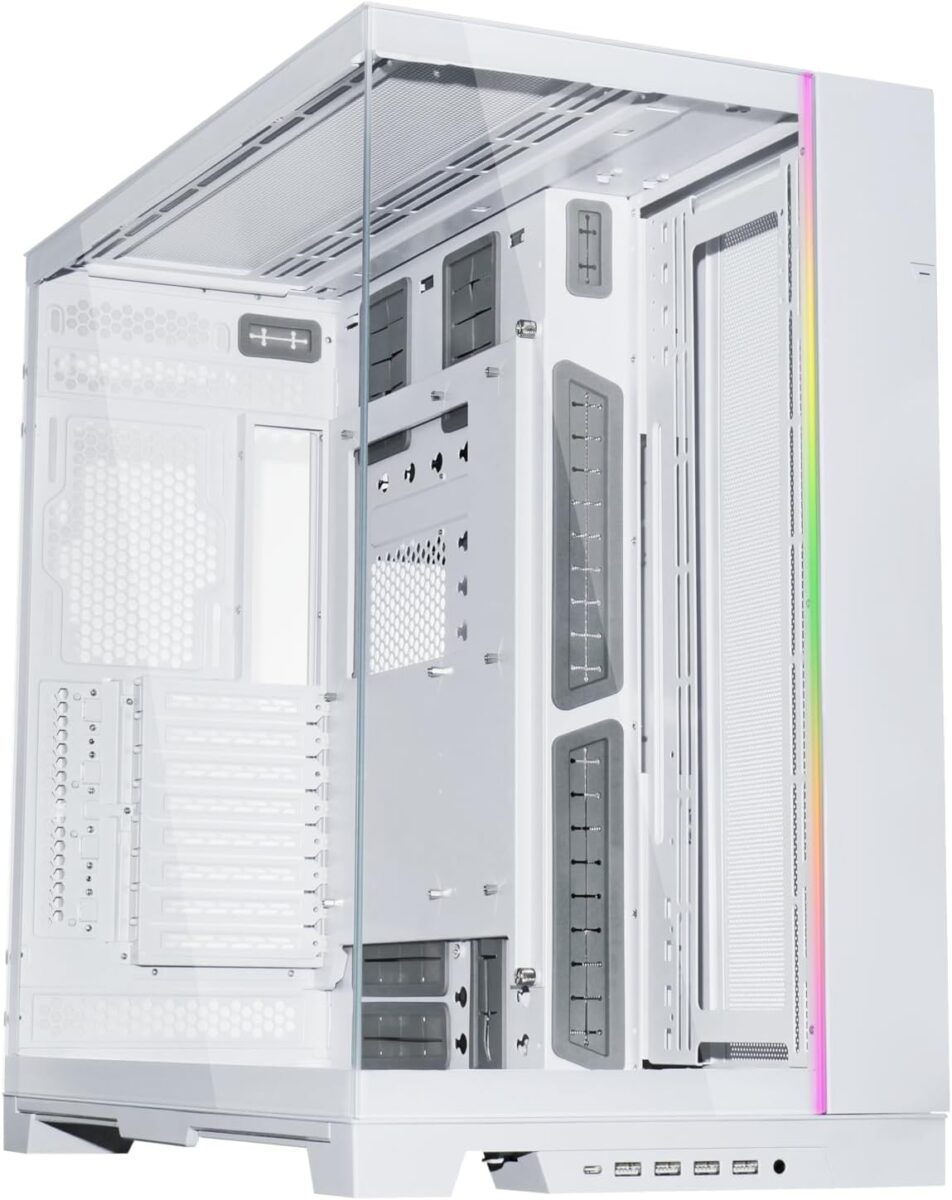 Lian Li O11 Dynamic EVO XL White - EATX PC Case (under 280mm) XL Tower - LIAN LI 2.35.65.00.030