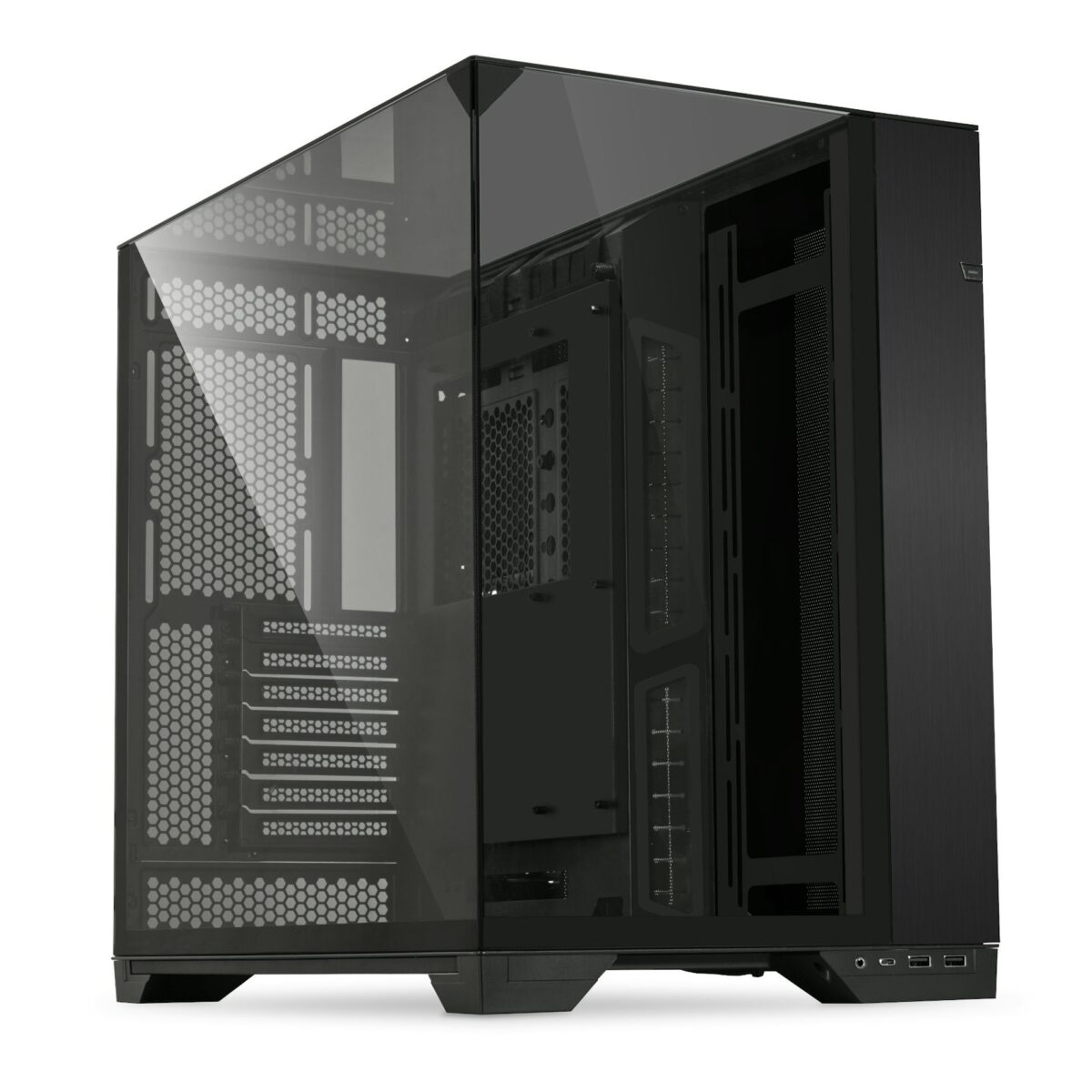 Lian Li O11 Vision Black - Black EATX(under 280mm)/ATX Columnless Tower PC Case - LIAN LI 2.35.65.00.033