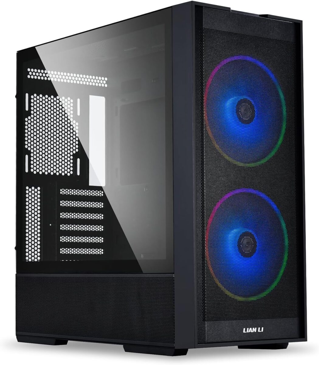 Lian Li LANCOOL 206 Black - ATX PC Case w. 2 x front 160 PWM fans (ARGB) - LIAN LI 2.35.65.00.038