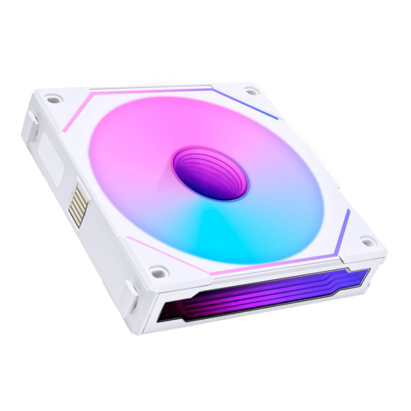 Lian Li UNI FAN INFINITY SL-INF 120 Reverse Blade White - aRGB PWM Case Fan (1pcs) no controller - LIAN LI 2.35.65.01.040