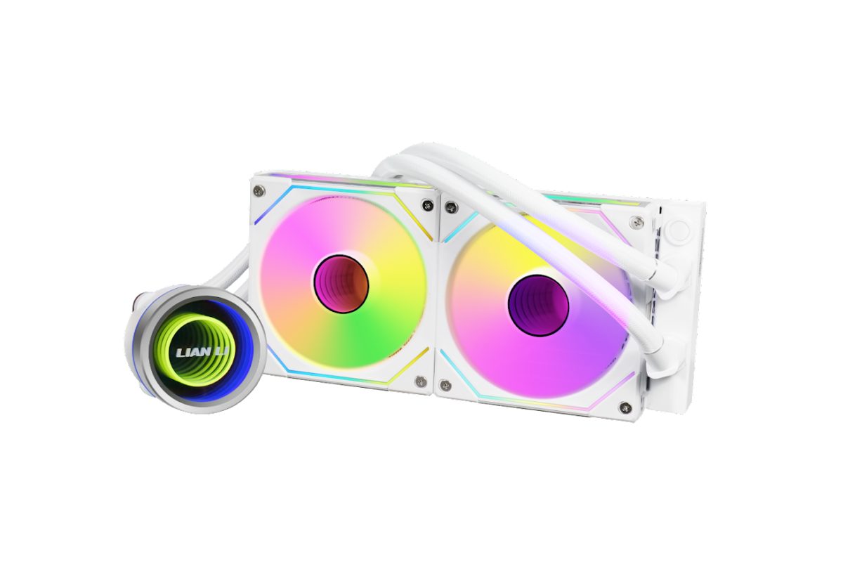 Lian Li Galahad II Trinity 240 SL-Inf White - AIO GPU Liquid Cooler  with ARGB INFINITY Fans - LIAN LI 2.35.65.01.050
