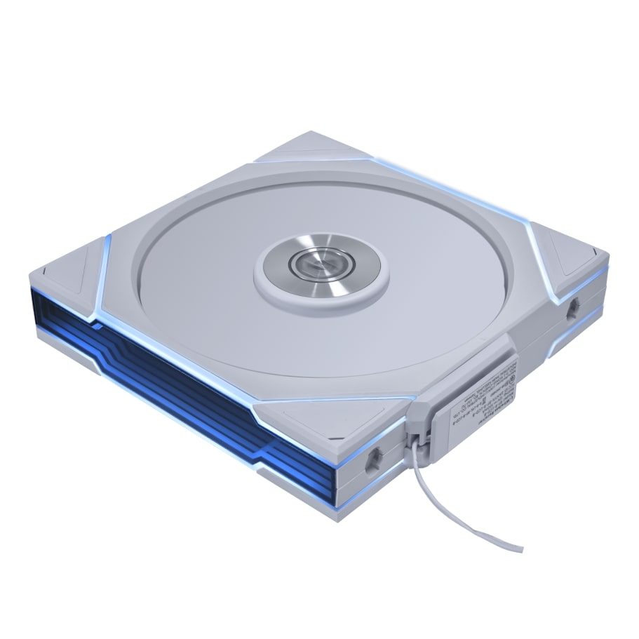 Lian Li UNI FAN TL Wireless Reverse 140 White (1pc) Case Fan - No Controller Included - LIAN LI 2.35.65.01.144