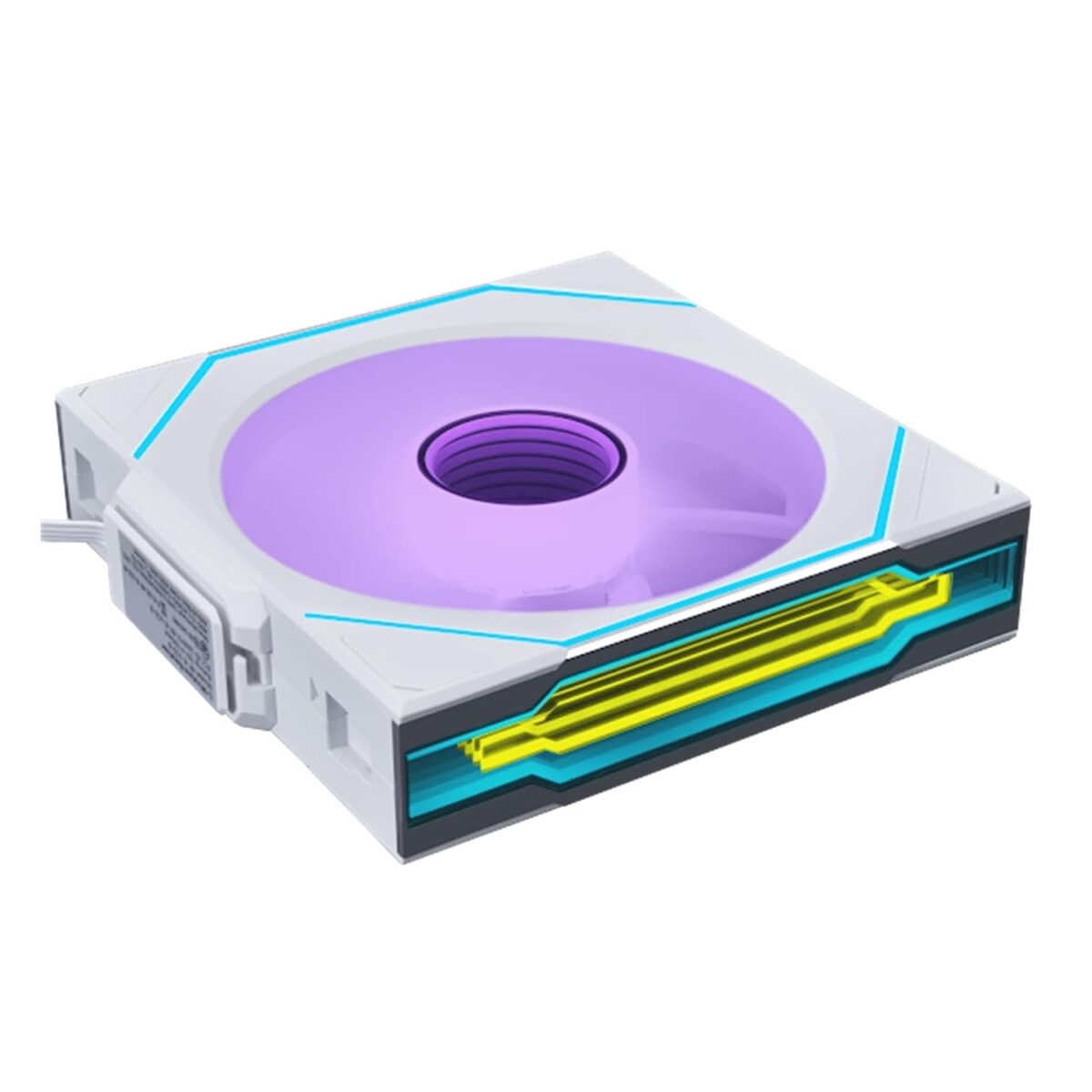 Lian Li UNI FAN INFINITY SL - 120 - Reverse - Wireless - White - aRGB PWM Fan (1pcs) no controller - LIAN LI 2.35.65.01.150