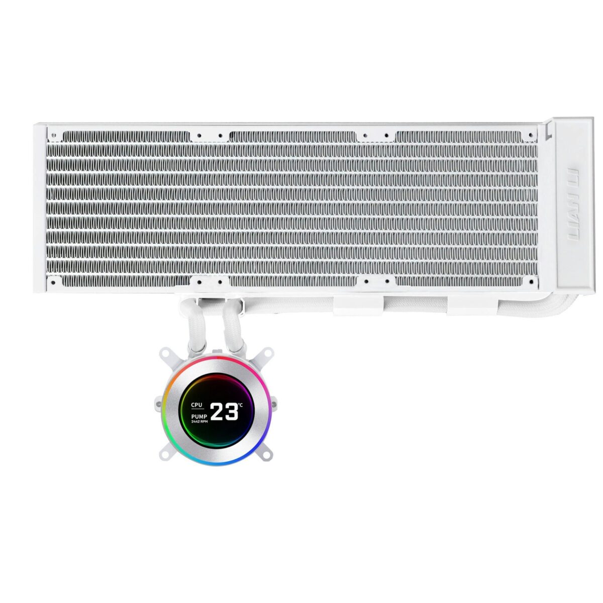 Lian Li HydroShift ΙΙ LCD 360 No Fans White - AIO CPU Liquid Cooler - LIAN LI 2.35.65.01.154