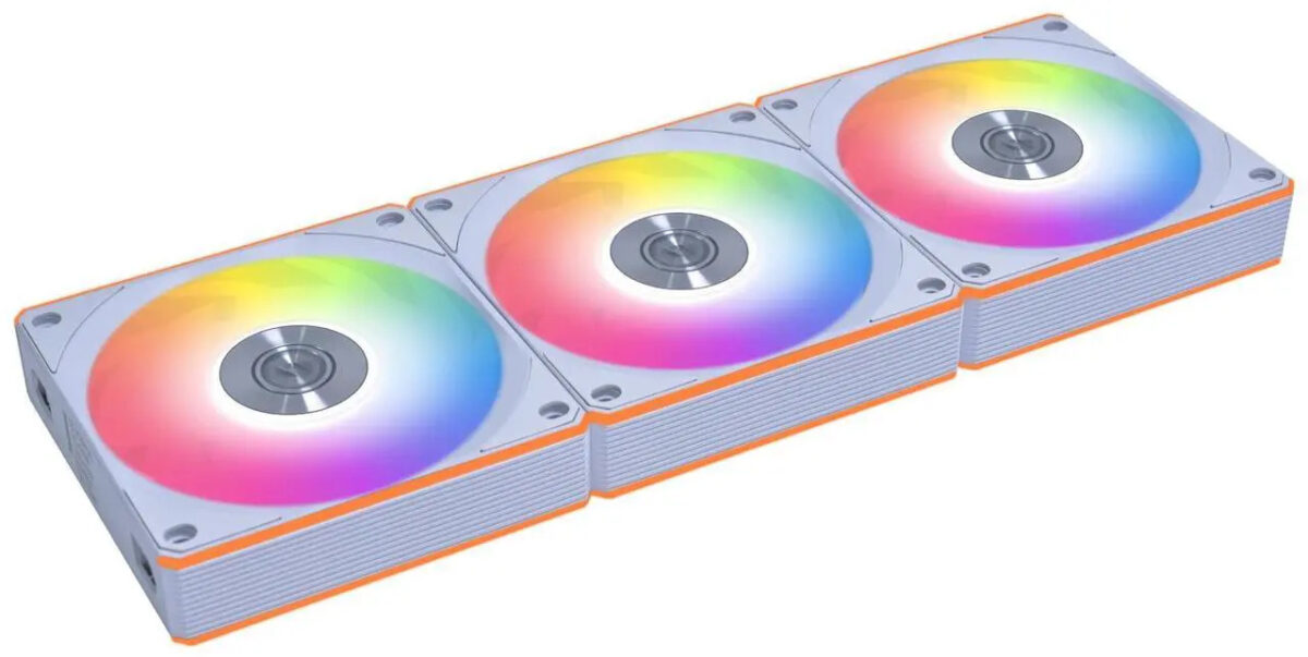 Lian Li UNI RGB FAN CL WIRELESS 120mm Reverse Blade White - (3pcs) - W/ controller - Static Pressure - LIAN LI 2.35.65.01.168