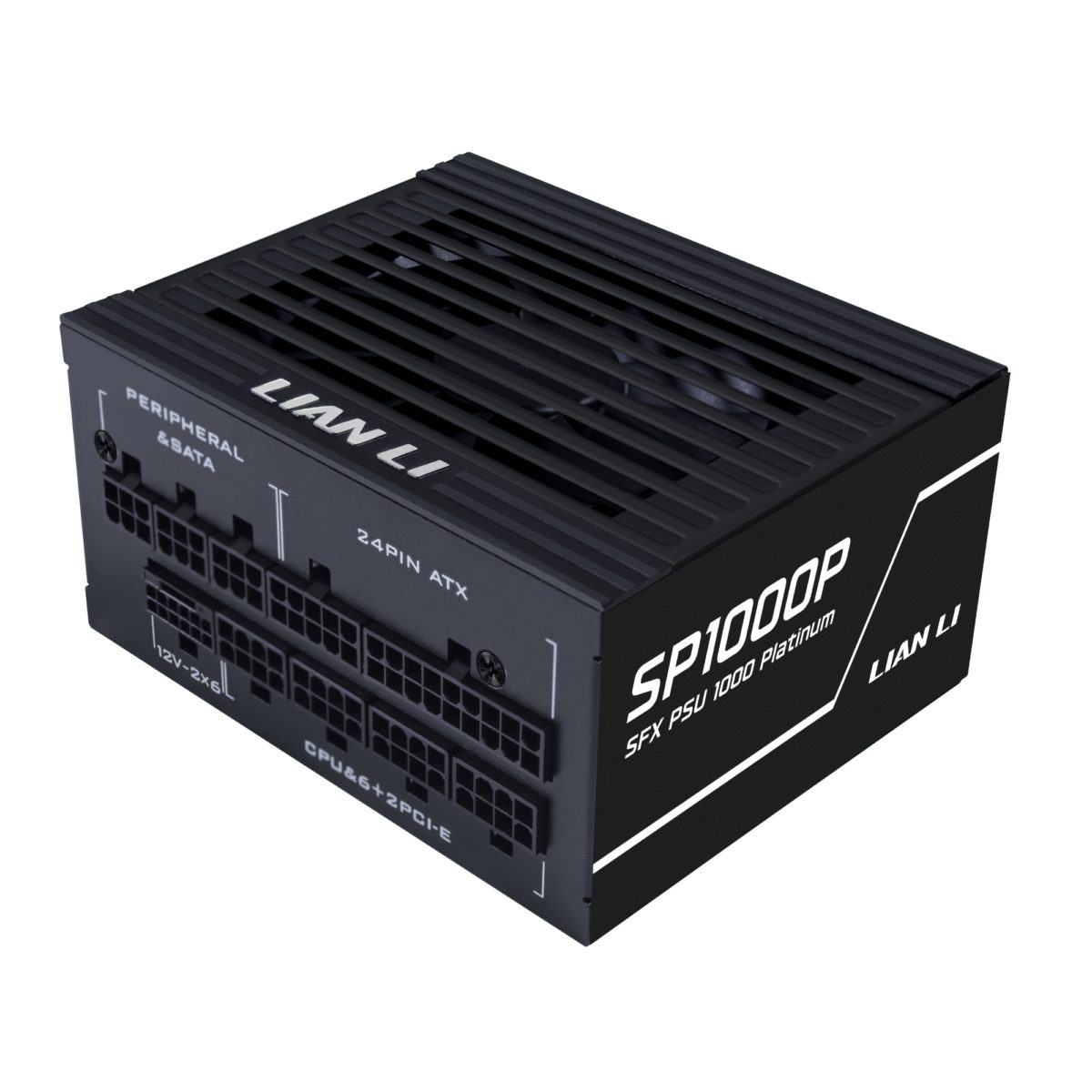 LIAN LI SP1000P Black -1000W 80+ Platinum PSU - 10 Years Warranty - 12V-2?6 - Japanese Capacitors - LIAN LI 2.35.65.02.042