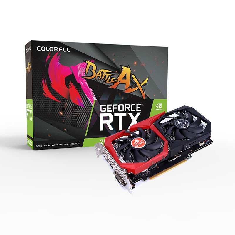 Colorful GeForce RTX 2060 SUPER NB 8G-V - 8GB Battle Ax GDDR6 - DP+DVI+HDMI GPU - Graphics Card - COLORFUL 2.35.66.01.034
