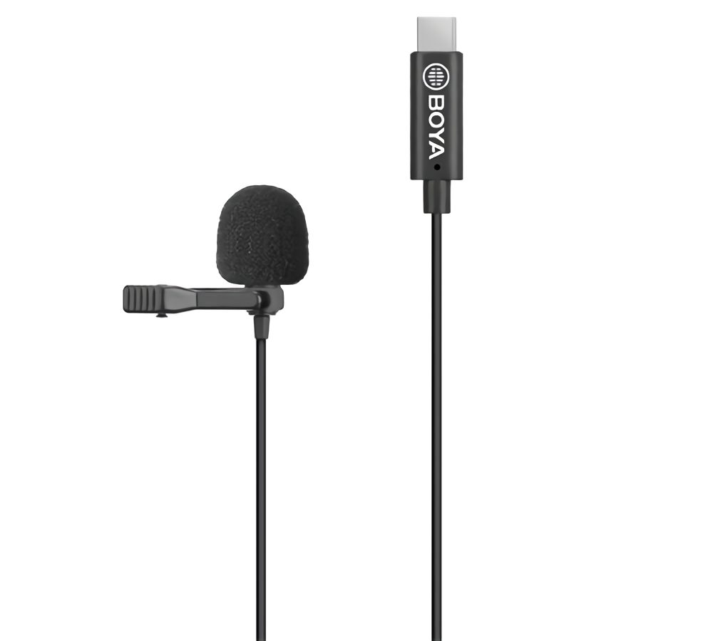 BOYA BY-M3 Lavalier microphone for USB TYPE-C devices - BOYA 2.35.70.02.014
