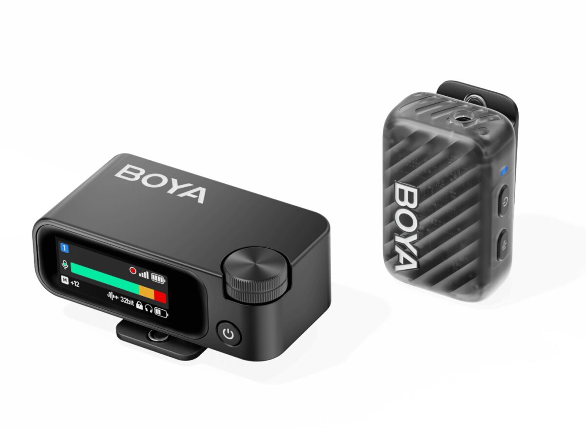 BOYAMIC 2-01 Wireless HD Twin Microphone USB-C & Camera, 4x RXs, 32bit Float Onboard Rec 300m 15h - BOYA 2.35.70.02.028