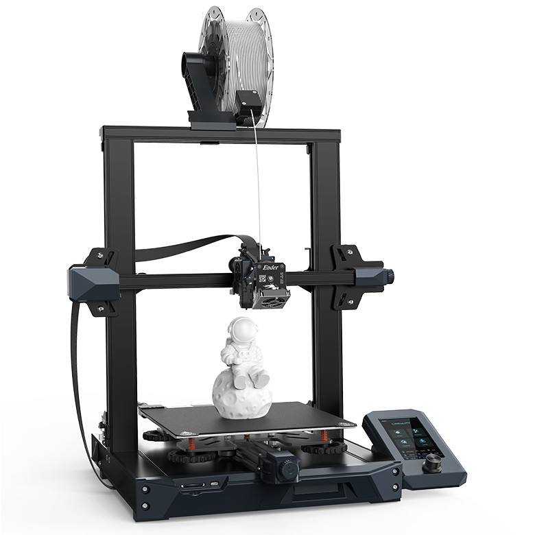 CREALITY Ender-3 S1 3D Printer - Silent, Resume Print, 6-step DIY FDM, Build Size 22x22x27cm - CREALITY 2.35.71.00.002