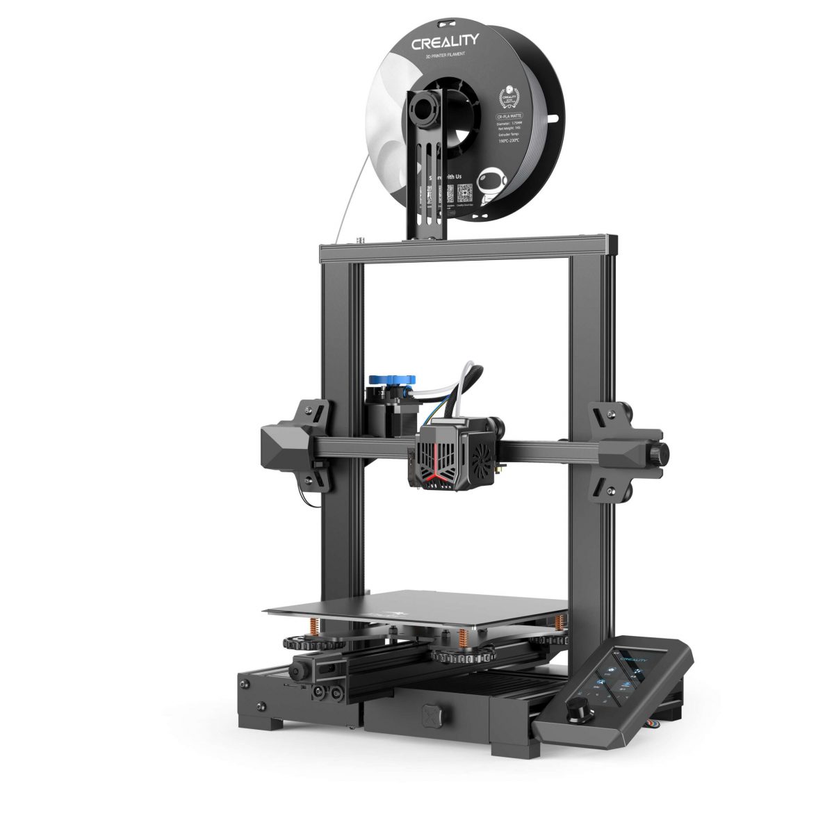CREALITY Ender-3 V2 Neo 3D Printer - CR touch Auto-Leveling, DIY FDM, Build Size 22x22x25cm - CREALITY 2.35.71.00.007