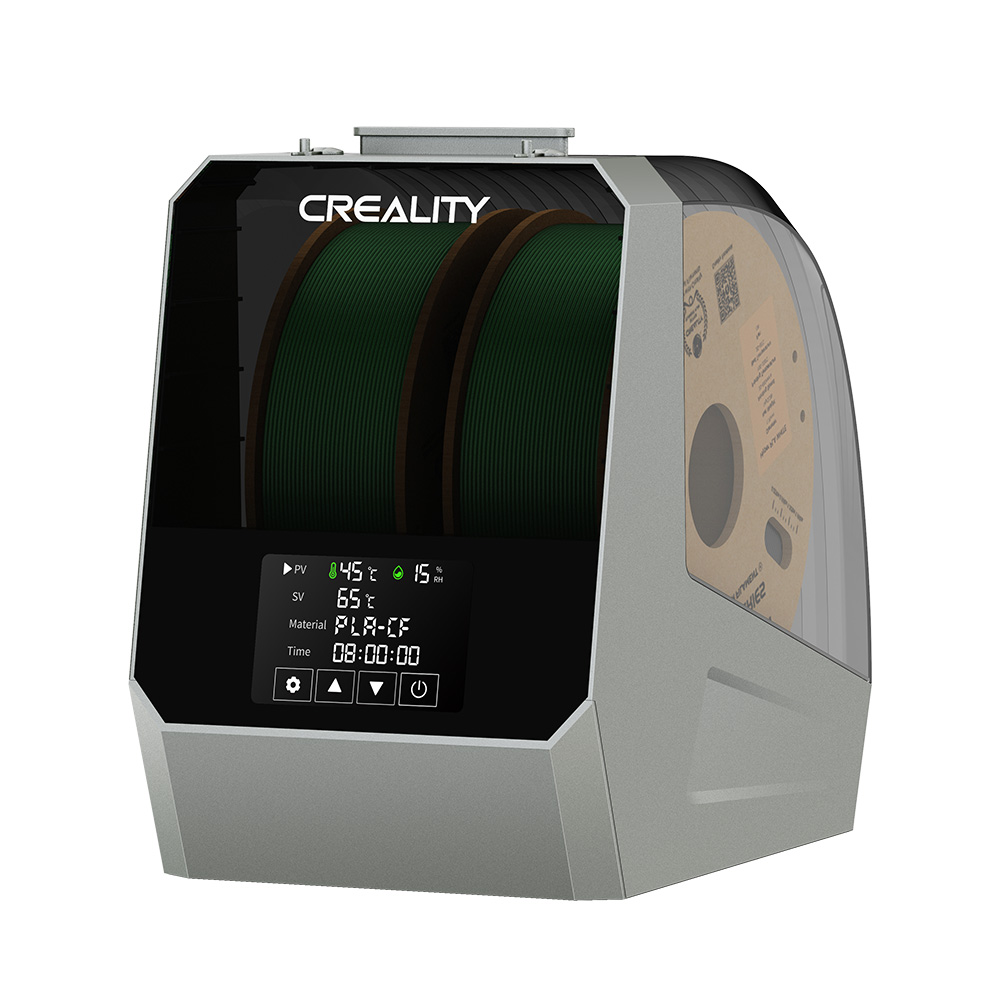 Creality Space Pi Plus Filament Dryer Dry Box for 2 Filaments Adjust 40-70c One-key set for 12 types - CREALITY 2.35.71.00.027