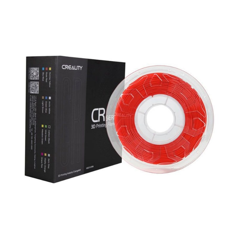 CREALITY CR-PLA Red, 3D Printer Filament 1 kg Spool,1.75 mm (3301010062) - CREALITY 2.35.71.01.021