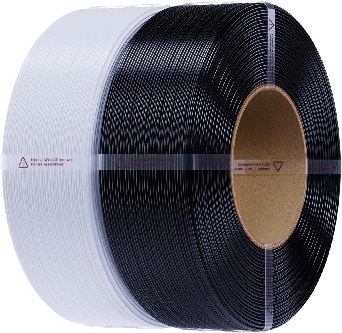 Creality CR-PETG Value Pack 2kg - Black & White 3D Printer Filament - CREALITY 2.35.71.01.117