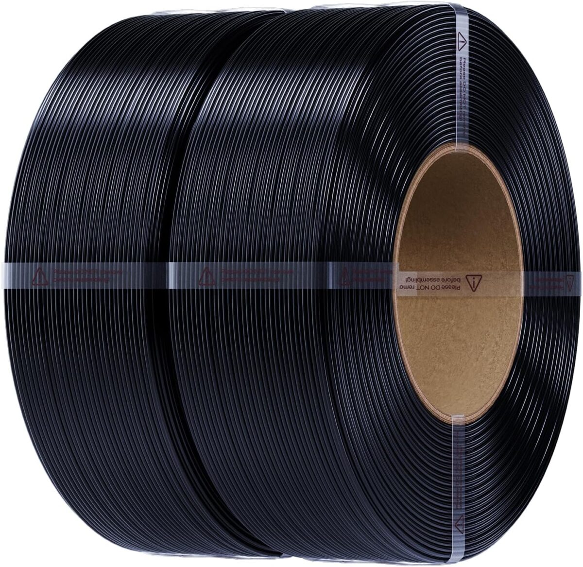 Creality CR-PETG Value Pack 2kg - 2x Black 3D Printer Filament - CREALITY 2.35.71.01.118