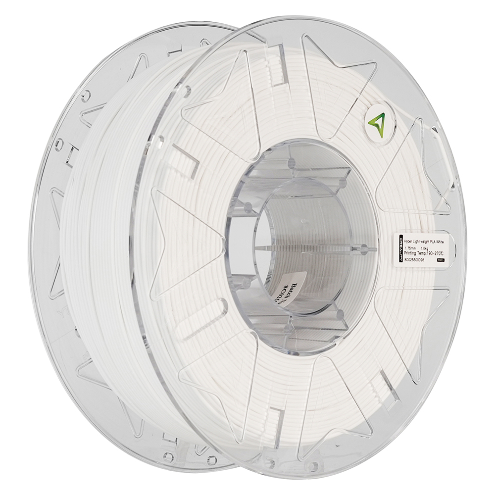 Creality Hyper Lightweight PLA White (FOAM PLA) 3D Printer Filament for RC Models, 1 kg Spool1.75 - CREALITY 2.35.71.01.183