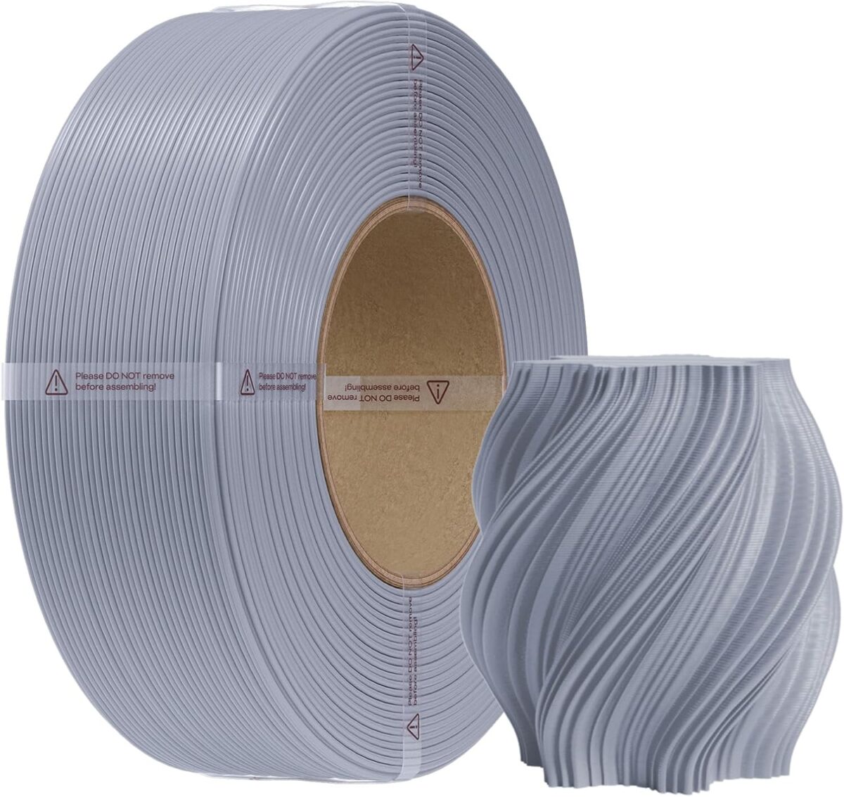 Creality CR-PETG Gray - No Reel 3D Printer Filament, Hard Glossy, Tensile 49MPA, 1 kg Spool1.75 - CREALITY 2.35.71.01.184