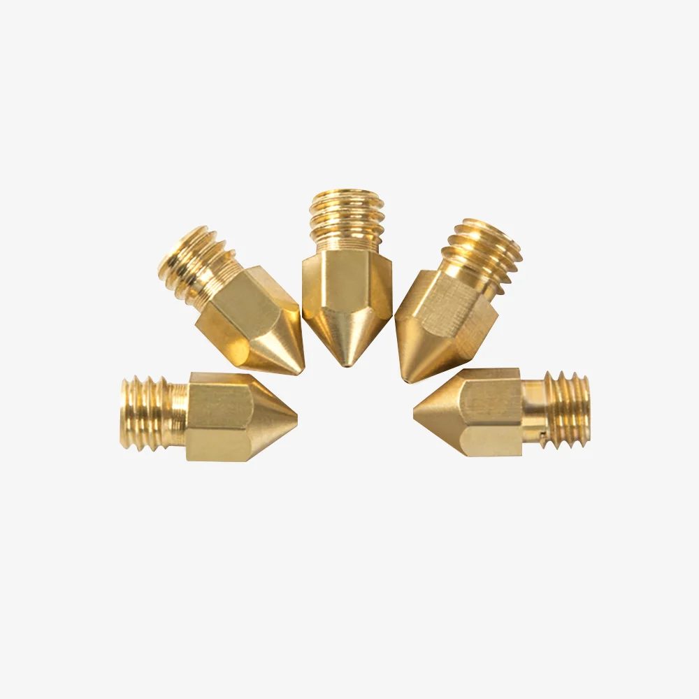 CREALITY 0,4mm Brass Nozzle Kit (x5 pcs) of 6x13mm International Brass Nozzles - CREALITY 2.35.71.02.000