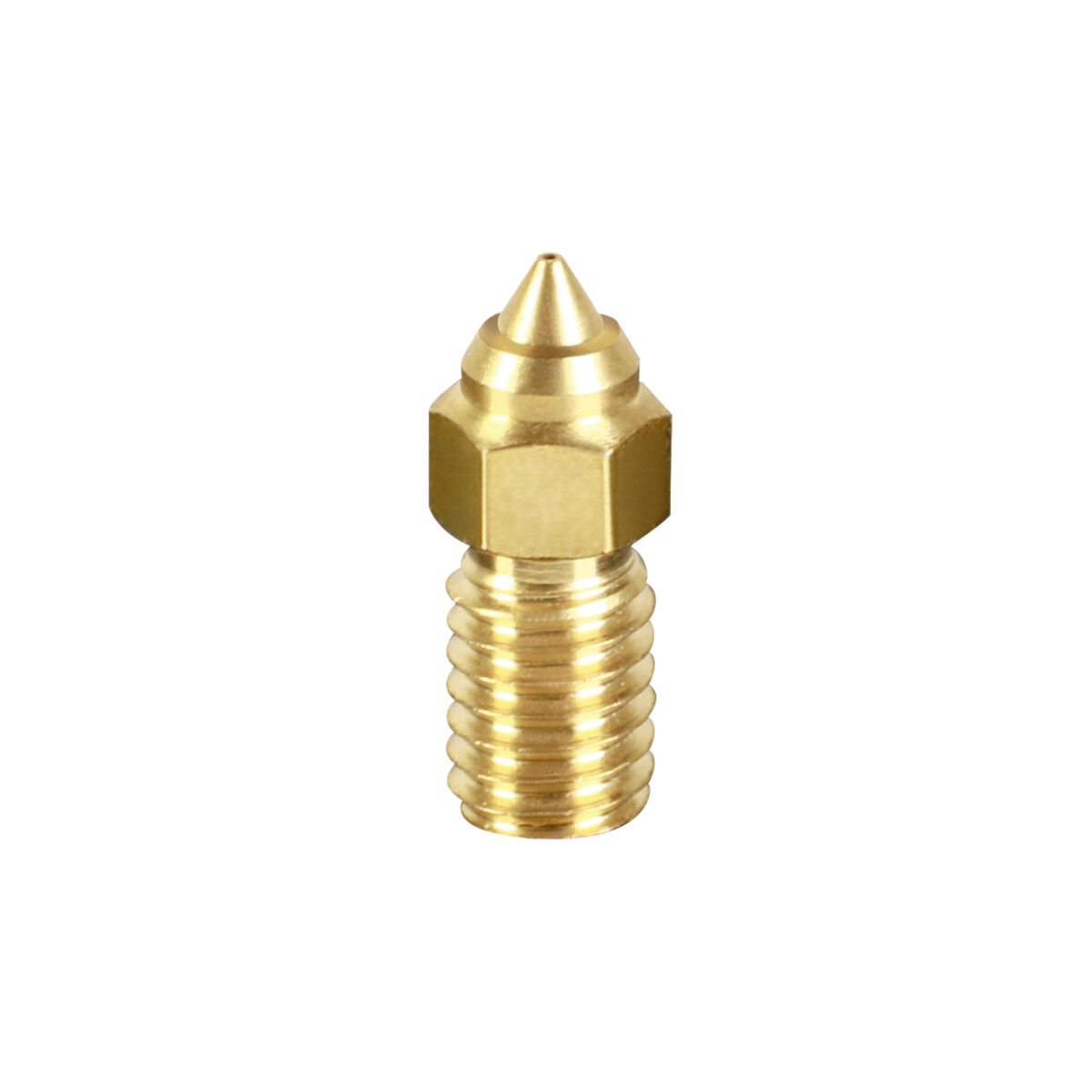 Creality High Speed M6 Nozzle Brass M6Χd0.4Χ16.8 for Ender-3 V3 SE / 5 S1 / 7 - CREALITY 2.35.71.02.025