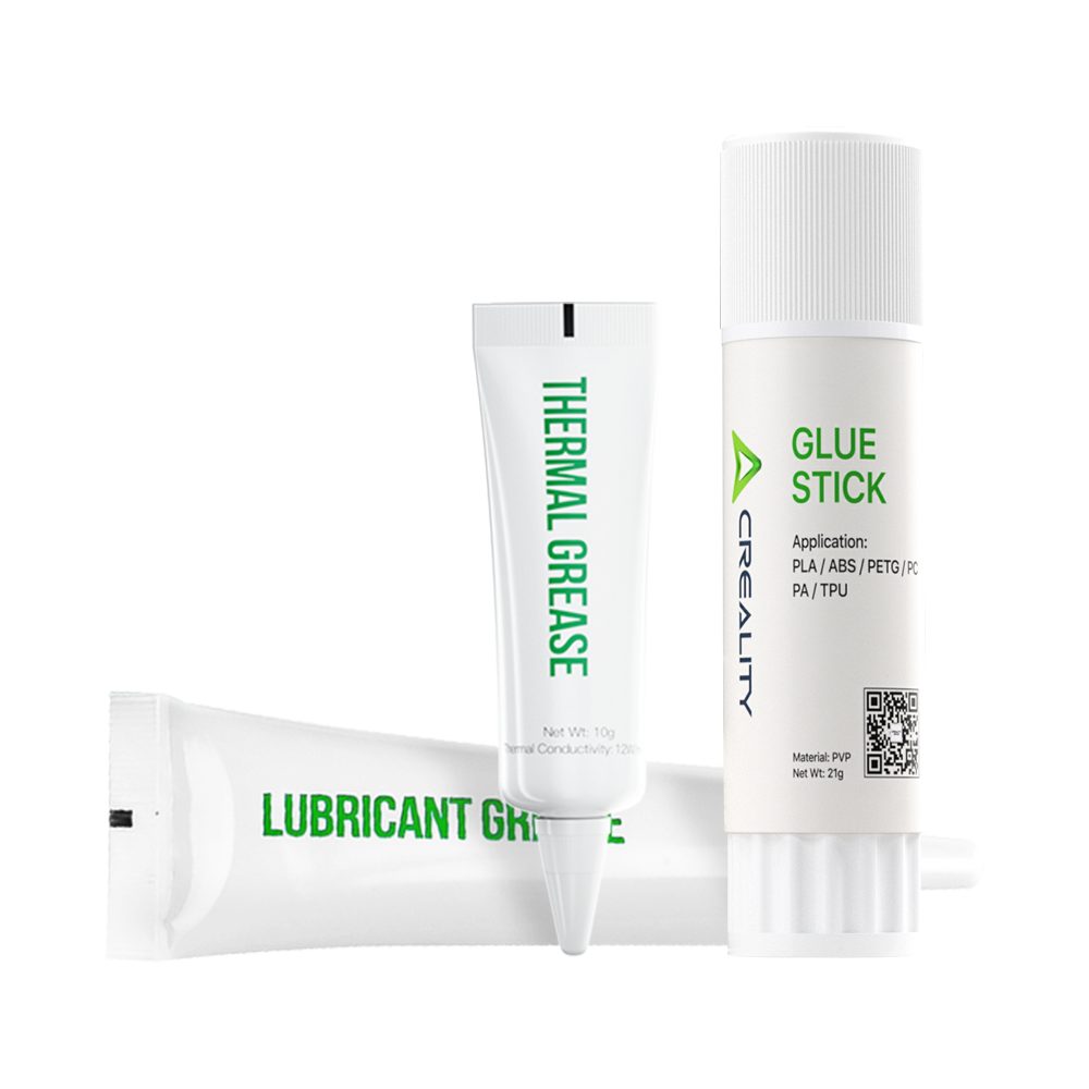 Creality 3D Printing Accessories Pack - Glue Stick, Τhermal Grease, Lubricant Grease, in one Package - CREALITY 2.35.71.02.049