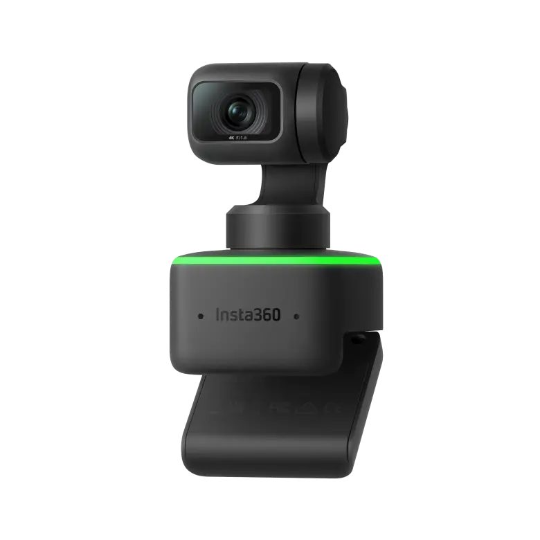 insta360 Link - PTZ 4K Webcam, 1/2 Sensor, AI Tracking, Gesture Control, HDR, Noise-Canceling Mic - Insta360 2.35.72.00.001