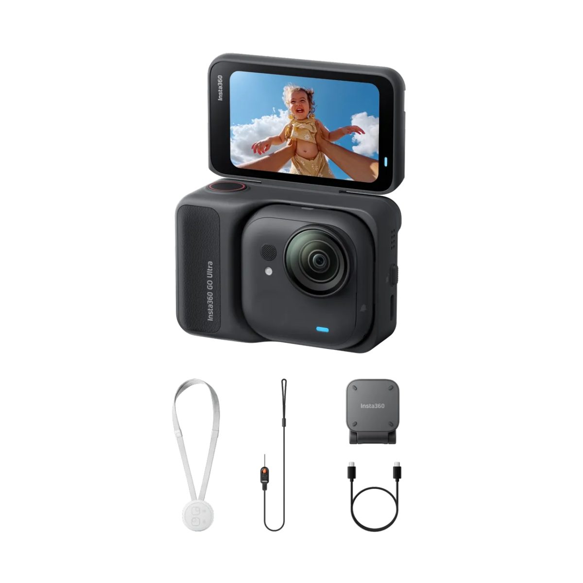 Insta360 GO Ultra Standard Bundle (Midnight Black) - Insta360 2.35.72.00.033