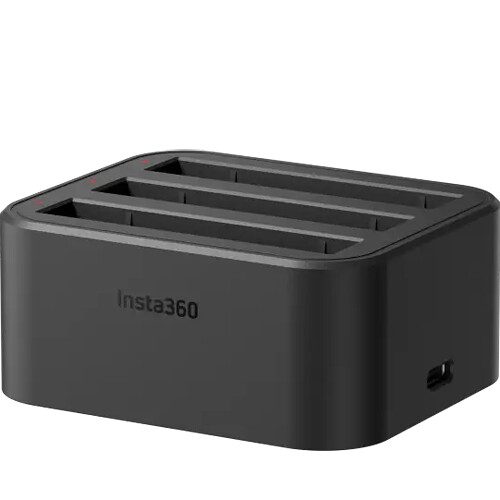 Insta360 X3 Fast Charge Hub - Easily fast charge up to three batteries at the same time - Insta360 2.35.72.01.027