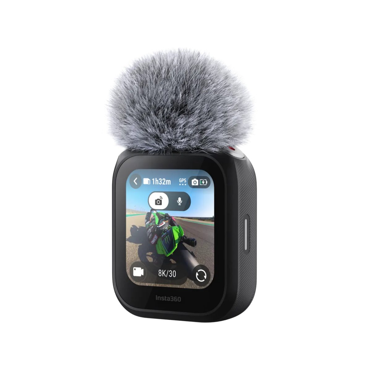 Insta360 GPS Preview Remote with Built-In Mic - Remote control up to 100m, Multiple Mounting options - Insta360 2.35.72.01.193