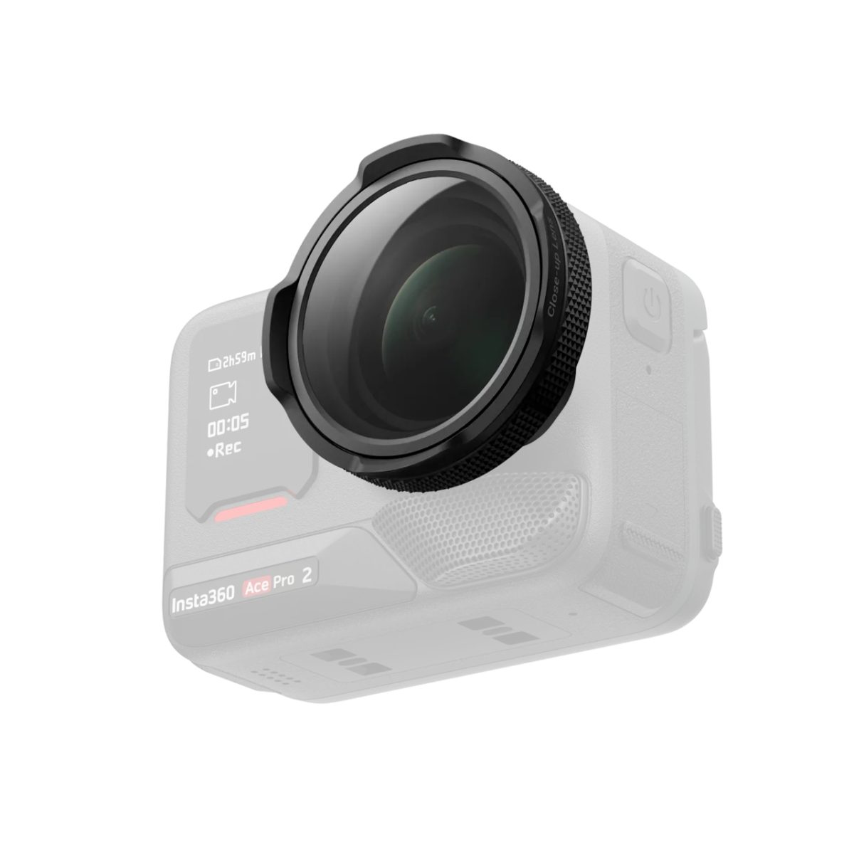 Insta360 Ace Pro 2 Close-Up Lens - Adjust the focal length from 10cm to 75cm - Insta360 2.35.72.01.248