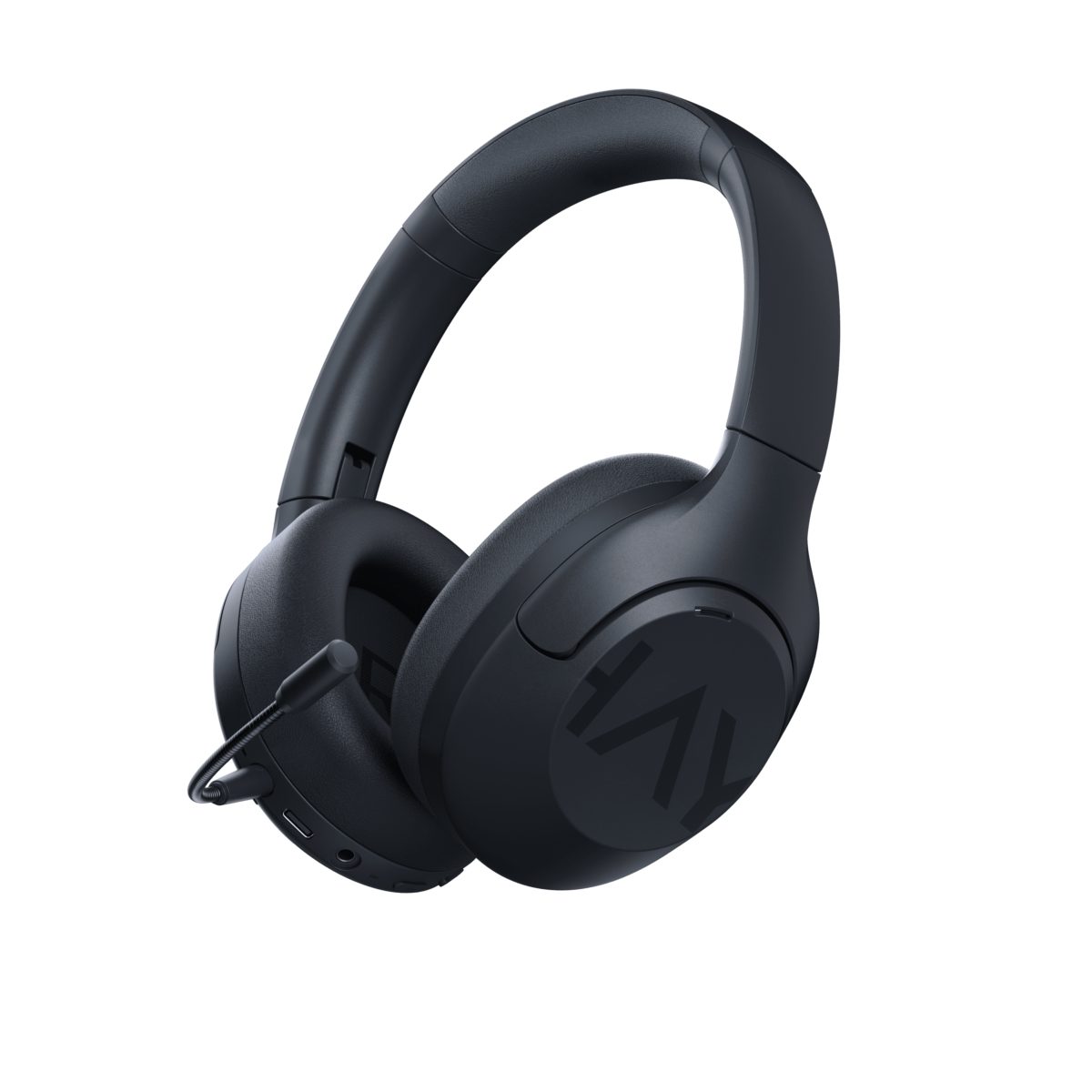 Haylou S30 Pro Black - BT ANC Headset, Detachable Mic, Hi-Res Audio -42Db 2 mode ANC - Protein Leath - HAYLOU 2.35.73.00.018