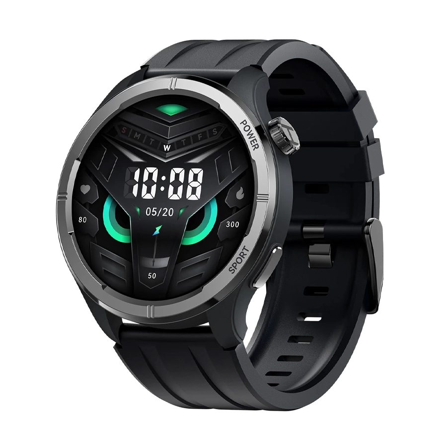 Haylou Solar Neo Black - Smart Call Watch 1,53 TFT Screen BT5.3 IP68 Waterproof SOS Emergency Call - HAYLOU 2.35.73.00.020