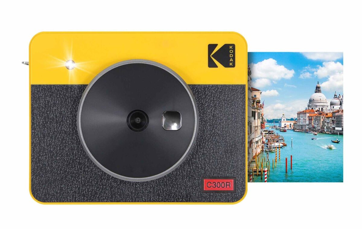 Kodak Mini Shot 3 Retro -Instant Camera & Photo Printer (7.6 x 7.6 cm) iOS & Android BT + 8 Sheets - KODAK 2.35.77.00.001