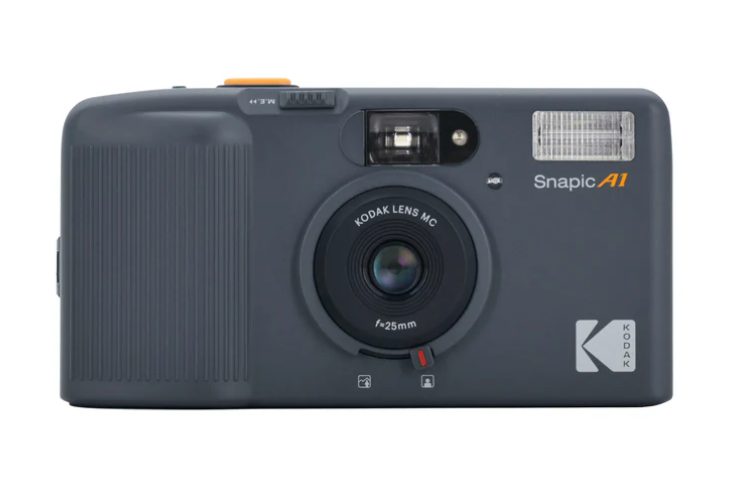 Kodak Snapic A1 35mm Film Camera Grey motorized - KODAK 2.35.77.00.012
