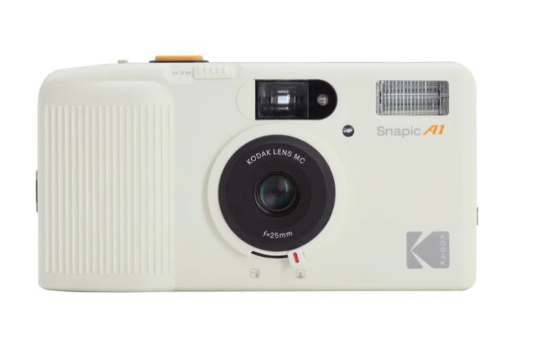 Kodak Snapic A1 35mm Film Camera White motorized - KODAK 2.35.77.00.013