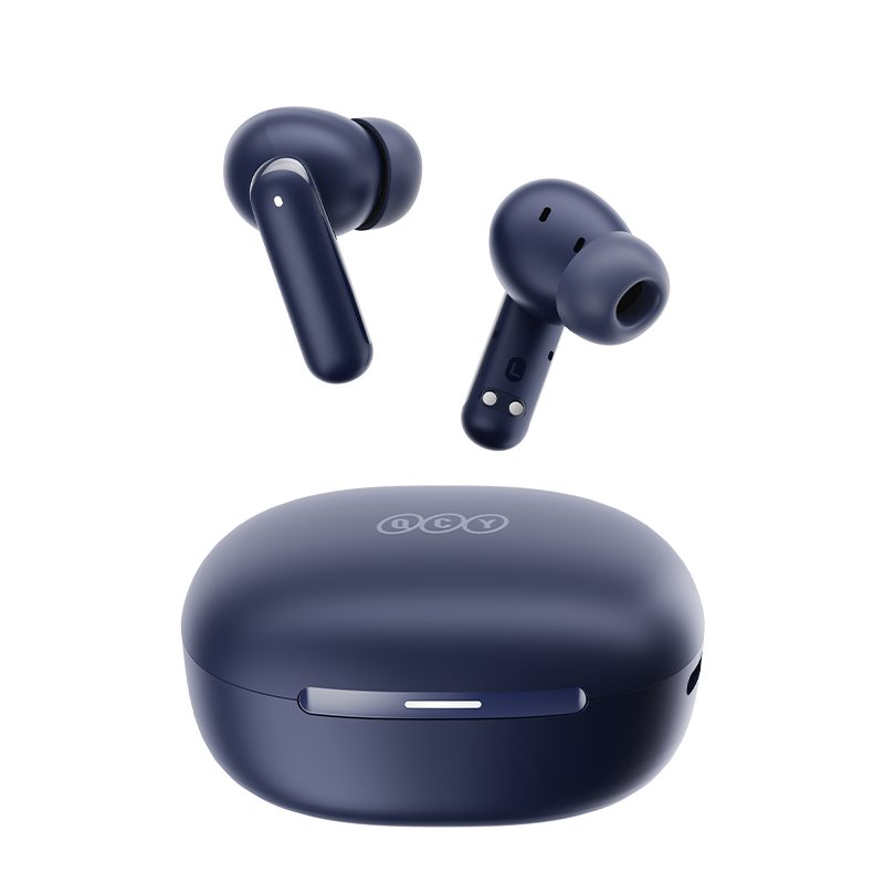 QCY Melobuds N30 (HT16) ANC Deep Blue - SBC/AAC IPX4 TWS Earbuds w. Natural Transparency Mode & A.I. - QCY 2.40.01.01.123