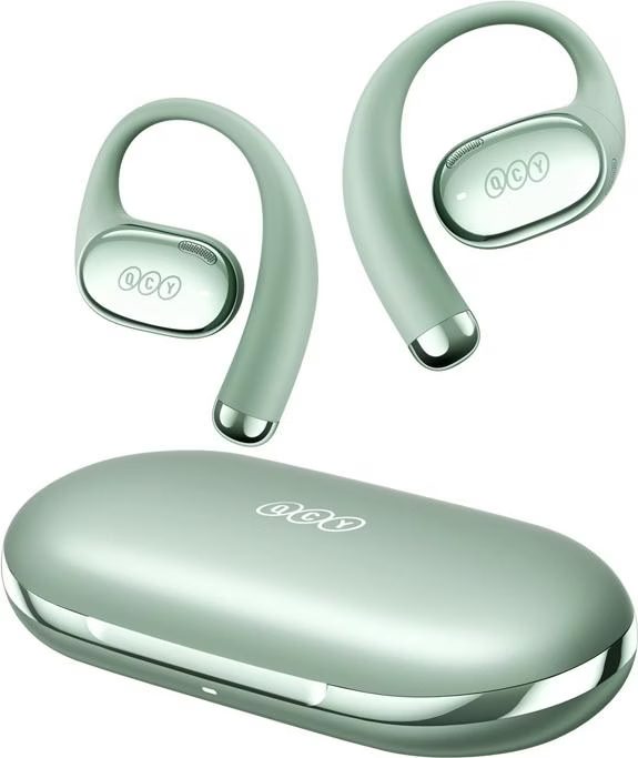 QCY Crossky R70 Green (CT-02) Open Ear Wireless Headphones BT 6.0 SBC/AAC/LDAC 52 hours Hi-Res Audio - QCY 2.40.01.01.131