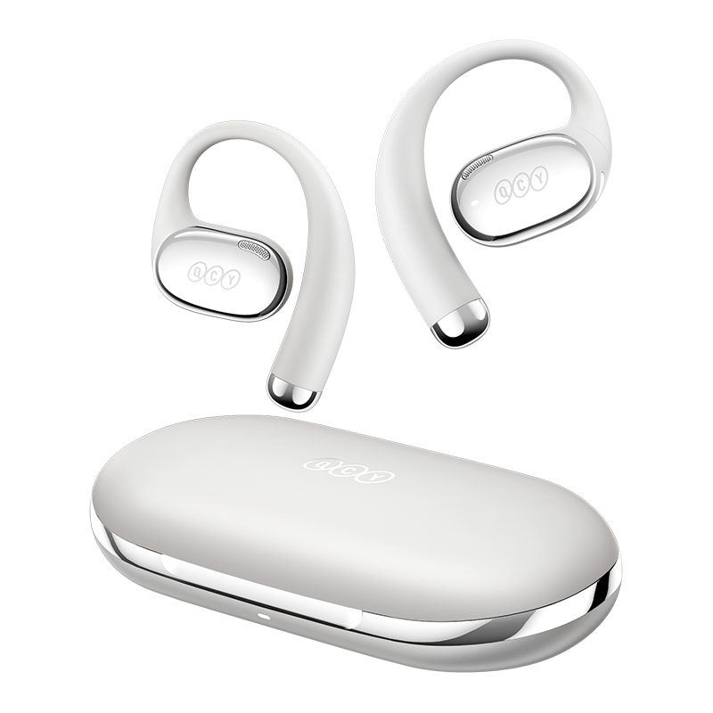 QCY Crossky R70 Gray (CT-02) Open Ear Wireless Headphones BT 6.0 SBC/AAC/LDAC 52 hours Hi-Res Audio - QCY 2.40.01.01.132