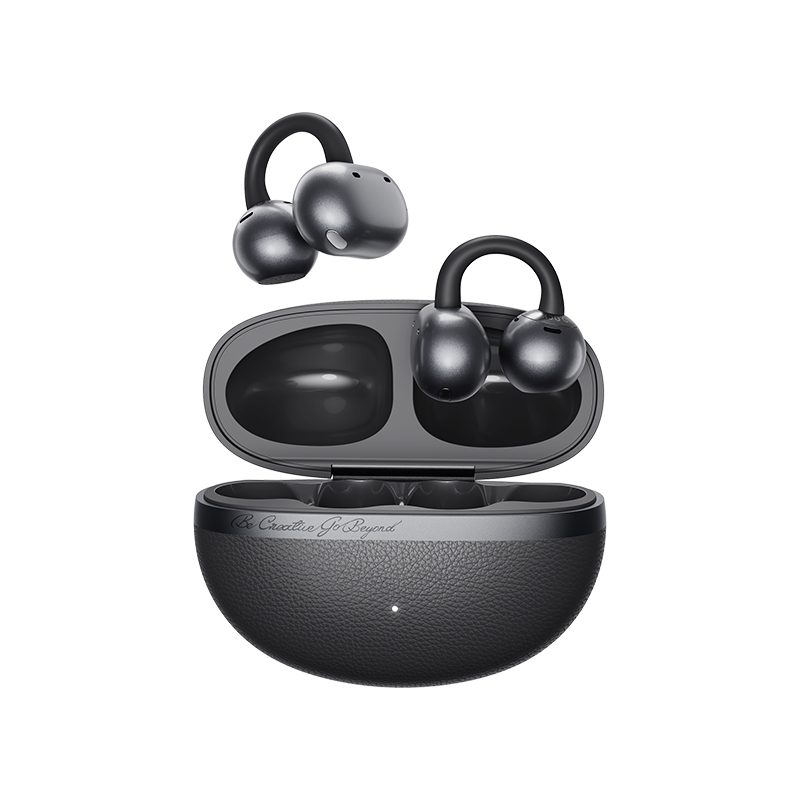 QCY Crossky C50 Grey (CT06) Open Ear Earclip, BT 6.0, IPX5 waterproof, 35h gray - QCY 2.40.01.01.136