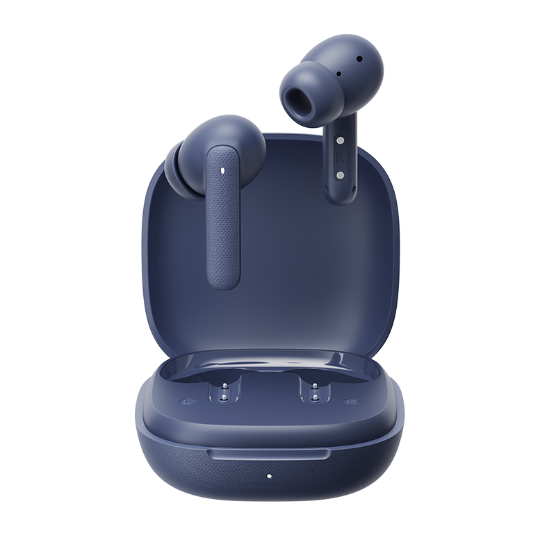 QCY Buds Sky Blue - Noise Reduction Clear Calls TWS Earbuds 35h, 10mm dynamic drivers - QCY 2.40.01.01.164