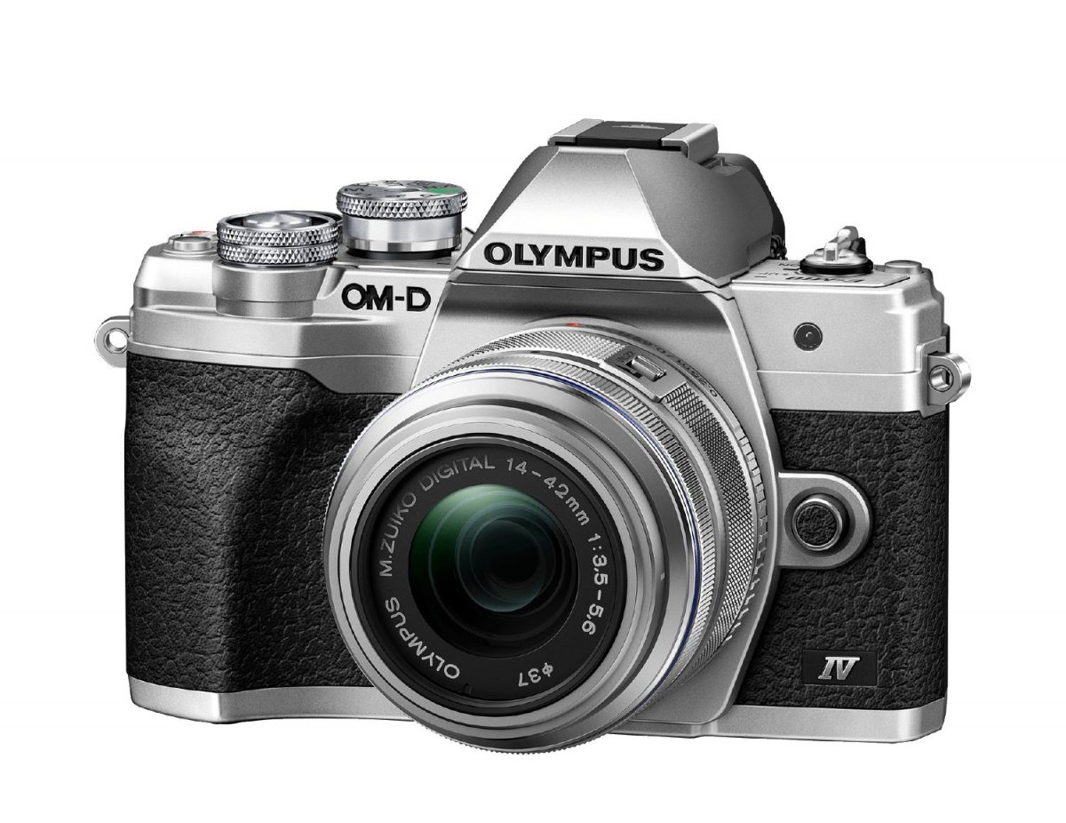 Olympus E-M10 IV Camera 1442 EZ Pancake Kit slv/slv,  M.Zuiko Digital ED 14-42mm F3.5-5.6 EZ silver - Olympus 9.01.03.03.141