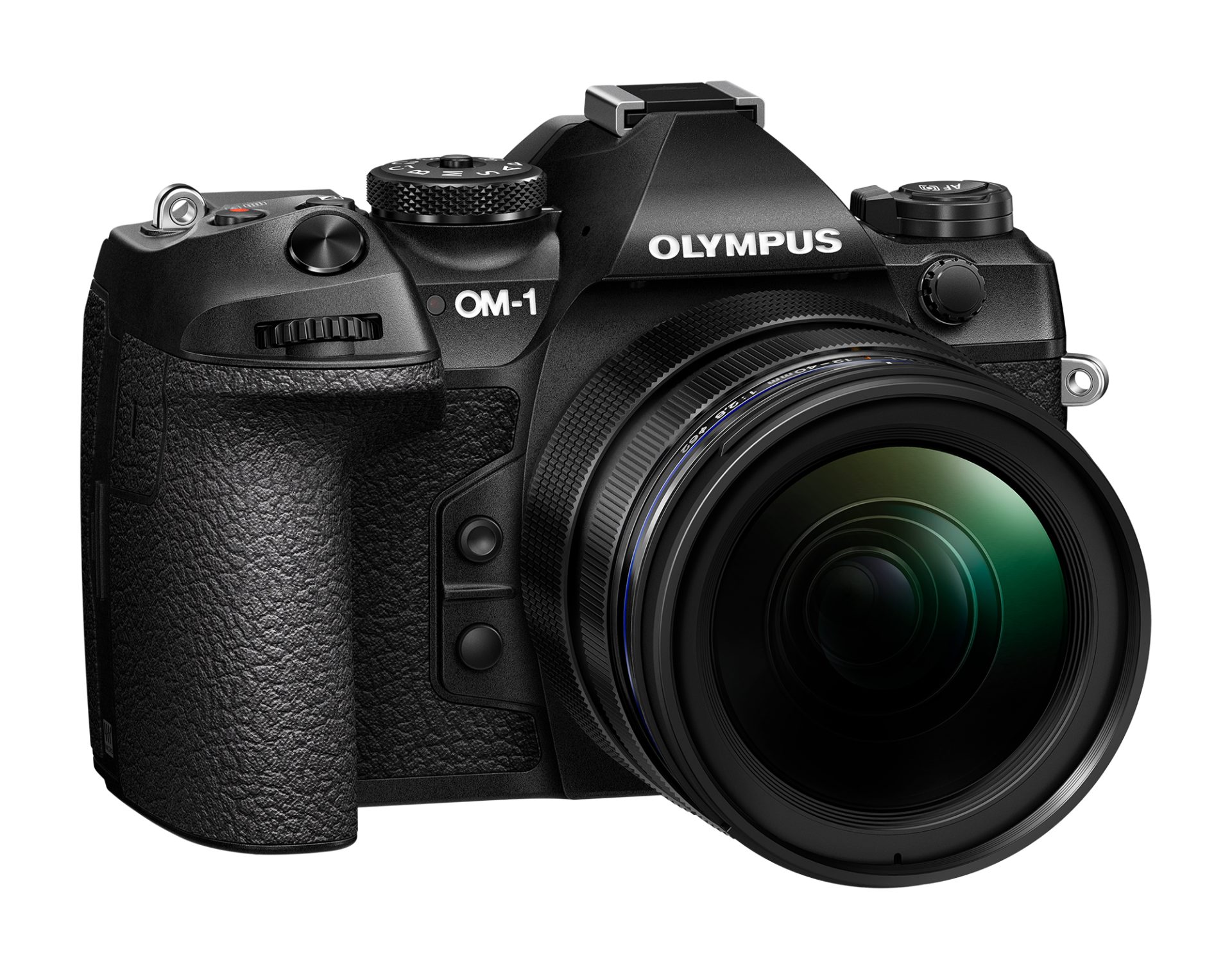 Olympus OM-1 body black, M.Zuiko Digital ED 12-40mm PRO II, Cable, Strap, battery, adapter - Olympus 9.01.03.03.154