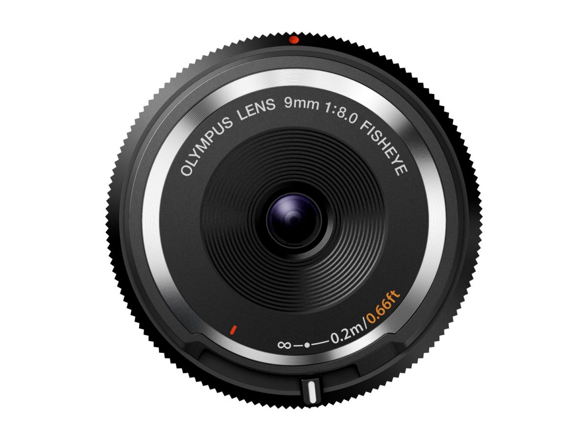 Olympus 9mm 1:8.0 FISHEYE BLACK BODY CAP LENS (BCL-0980) Lense Micro FT - Olympus 9.02.09.09.035