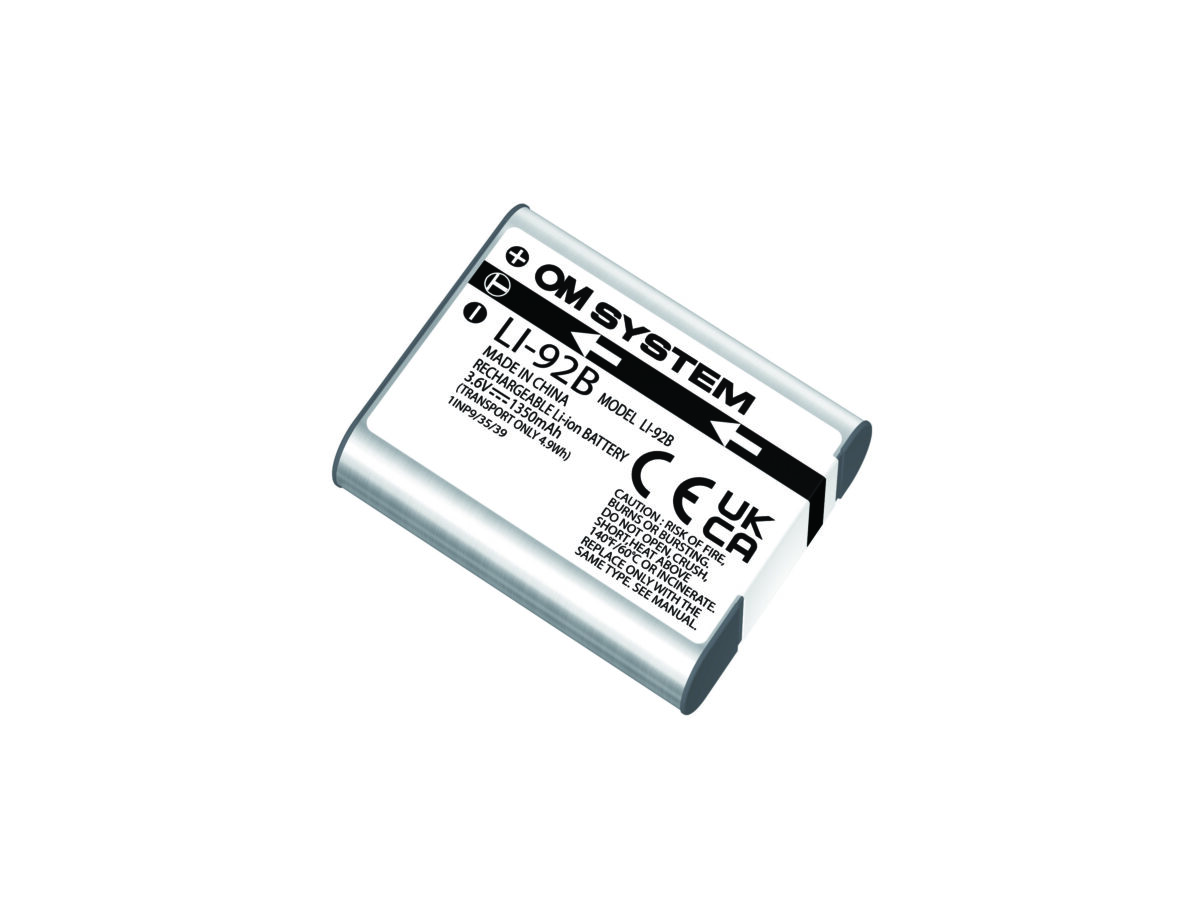 Olympus LI-92B Lithium Ion rechargeable battery (1350 mAh) - Olympus 9.03.02.10.019